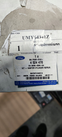 ZESTAW NAPRAWCZY POMPY HAMULCOWEJ FORD RANGER Mk4_4524476_3M35-2004-AA