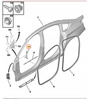 LISTWA OZDOBNA CITROEN C5 III OE 9025JX