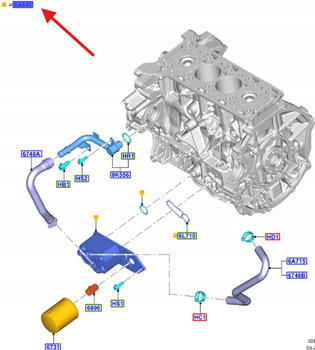 CHŁODNICA OLEJU 2.0 TRANSIT 19- TRANSIT CUSTOM 19- 2369914 _ KK2Q-6A642-CB