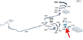 Mercedes-Benz OE A0005061300 ZAWÓR WODY W910 W118 W223