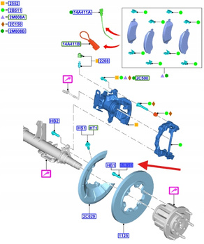 ŚRUBA 1387892 _ 6C11-2D163-AA