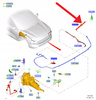 DYSZA SPRYSKIWACZ LAMPY LEWY PRZÓD KUGA 2020- 2454661 _ LV4B-13L015-AC