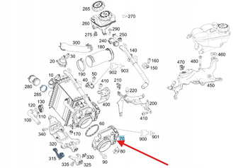 NOWA PRZEPUSTNICA BENZYNA M177 MERCEDES OE A1771410500
