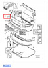 ZAŚLEPKA SPRYSKIWACZA REFLEKTORA PRAWA VOLVO S40 V50 08- OE 39886397
