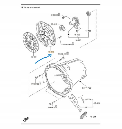 Docisk sprzęgła - Mazda MX-5 ND_PE3116410