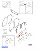 USZCZELKA ZGARNIAJĄCA SZYBY LEWY PRZÓD VOLVO XC90 2016- OEM/OE 31352708