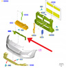 KIEROWNICA POWIETRZA PRZÓD FORD FOCUS 2018- OE 2581097 _ NX7B-8314-AB