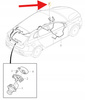 PRZEWÓD KAMERY PARKOWANIA TYŁ VOLVO V40 2013- OE 31347511