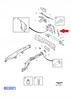 MOCOWANIE WSPORNIK REFLEKTORA LEWY TYŁ VOLVO XC90 2016- OE 31416439
