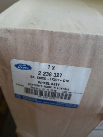 FELGA ALUMINIOWA 18" 7.5J ET55 FORD S-MAX C-MAX 2238327 _ EM2C-1K007-D1C