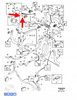 PRZEWÓD NAGRZEWNICY SILNIKA VOLVO XC90 XC70 XC60 OEM/OE 8698680