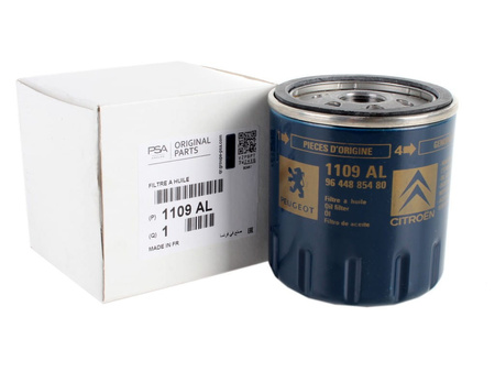 Filtr Oleju 1,2 EB2 Citroen OE 1109AL