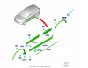 LISTWA BŁOTNIKA PRAWY TYŁ FORD KUGA 2020- 2451185 _ LV4B-S286D02-BDPRAA