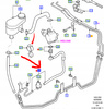 PRZEWÓD POMPY WSPOMAGANIA FORD FIESTA 1995-1997 OE _ 1000017 _ 96FB-3A569-EA