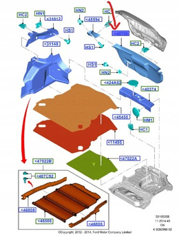 WYKOŃCZENIE KLAPY BAGAŻNIKA FORD FIESTA Mk7 2014-_1864721_D1BB-B40706-AA35B8