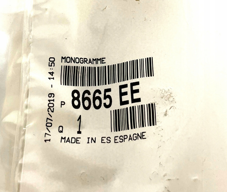Monogram Citroen OE C5 klapa tył 8665EE