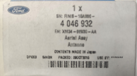 NADBIORNIK FORD EVEREST RANGER Mk4 _ 4046932 _ XM34-66930-AA 