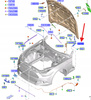 ZAWIAS MASKI LEWY FORD MUSTANG MK6 2015- 2017 1910980 _ GR3B-16801-AD