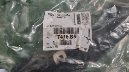 Zestaw wsporników zderzaka tylnego Citroen C3 OE 7416S5