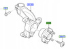 PIASTA ŁOŻYSKO KOŁA PRZÓD FORD S-MAX GALAXY 2006- 1437643 _  6G91-2C300-AAB