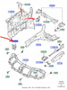 PRZEDŁUŻENIE PODŁUŻNICY PRAWE FORD MONDEO Mk4 S-MAX Mk1 GALAXY Mk3_1464777_P6M21-101A22-AA