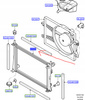CHŁODNICA WODY FORD FUSION 1.4L DURATORQ TDCi_1430653_4S6H-8005-CB