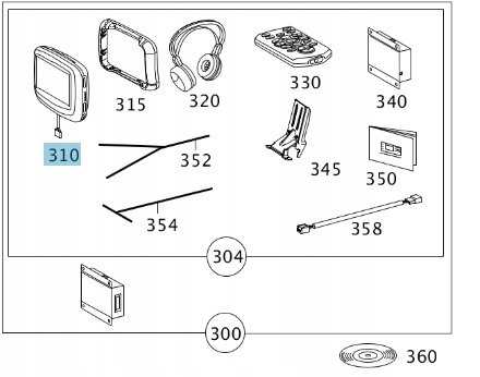 MONITORY DVD DOPOSAŻENIE MERCEDES W221 W212 W166
