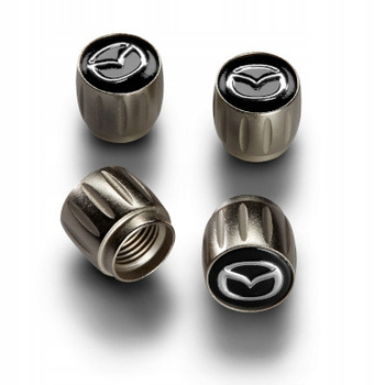 Nakrętki ozdobne zaworów wentyli kół - Mazda_C9E1V3820