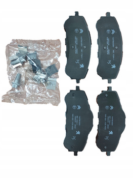 Klocki hamulcowe przód 308 Partner Rifter Berlingo Combo Astra 1647860280