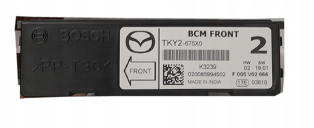 Moduł BCM - Mazda 3 2012_TKY2675XX