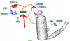 SONDA CZUJNIK NOX FORD CONNECT 2018- 1.5 TDCi OE _ 2461610 _ KV61-5L248-AD