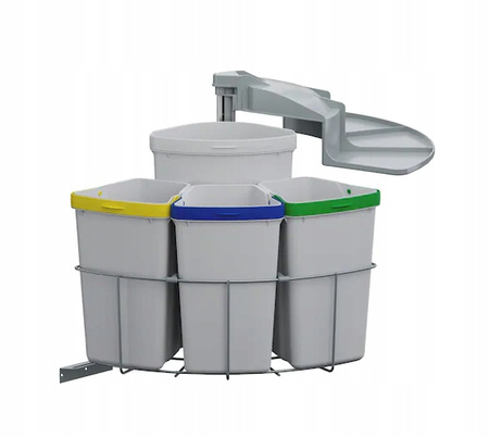 WURTH ZESTAW KOSZY DO SORTOWANIA ŚMIECI VS ENVI CE