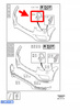 UCHWYT SPRYSKIWACZA REFLEKTORA PRAWY PRZÓD VOLVO XC90 2016- OEM/OE 31353369