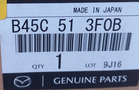 Lampa prawa pokrywa bagażnika - Mazda 3 BM/BN_B45C513F0B