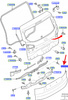 LISTWA KLAPY TYLNEJ DOLNA FORD S-MAX MK1 2006- 1445638 _ 6M21-423A40-AAXWAA