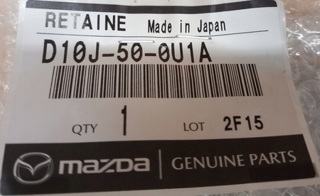 Ślizg lewy zderzaka przedniego - Mazda CX-3 DK_D10J500U1A