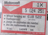 ŁOŻYSKO KOŁA TYLNEGO FORD ESCORT 1990-2001_ 5024251_ 91AX-1A049-AA