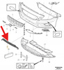 ŚRODKOWA KRATKA ZDERZAKA PRZÓD VOLVO S60 V60 2011- R-DESIGN OE 31323430