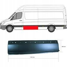 VW CRAFTER/MERCEDES SPRINTER 2006 BLACHY NADWOZIA LEWA