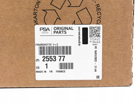 WIDEŁKI WODZIKI SKRZYNI BIEGÓW JUMPER / BOXER OE 255377