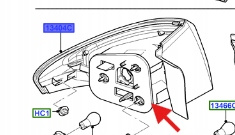 REFLEKTOR TYLNY LEWY FORD MONDEO 2010-2014 1767498 _ BS71-13405-CE