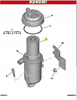 Filtr paliwa oryginał Citroen Jumper III 2,2 3,0 OE 1631487880