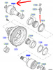 POŁĄCZENIE MECHANIZMU RÓŻNICOWEGO FORD FUSION KA FIESTA PUMA _1005410_96FG-3B418-BB