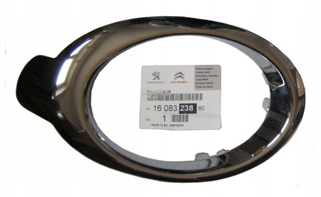 Chromowane ramki halogenów Citroen Berlingo B9 OE 1608323880