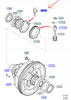 CZUJNIK PRĘDKOŚCI POJAZDU FORD TRANSIT CONNECT 02- _ 1197901 _98AB-9E731-BB 