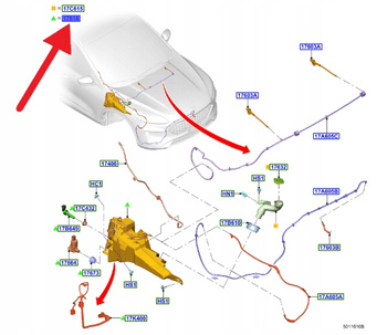 ZBIORNIK PŁYNU SPRYSKIWACZY FORD KUGA 2020- 2718933 _ PV4B-17B613-AA