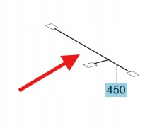 WIĄZKA ZDERZAKA TYLNEGO MERCEDES ML GLE W166 OE A1664402837