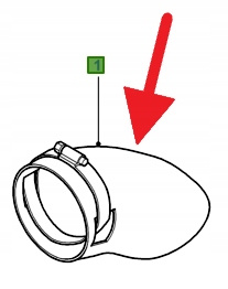 KOŃCÓWKA WYDECHU FOCUS MONDEO S-MAX GALAXY 1503787 _ AM6M2J-40700-AB