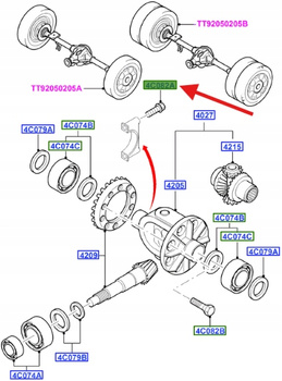 ŚRUBA 4719008 _ 3C11-4C080-AA