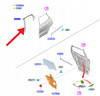 USZCZELKA SZYBY DRZWI PRAWY TYŁ FORD KUGA 2020- 2595826 _ LV4B-S25824-DD